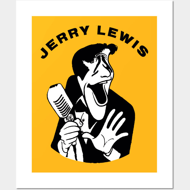 Jerry Lewis | Joseph Levitch | Telethon | Teleton Wall Art by japonesvoador